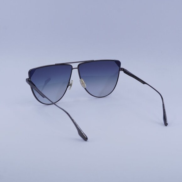 Victoria Beckham VB239S 319 Sunglasses Grey Aviator Frame, Blue Lenses - Picture 7 of 11